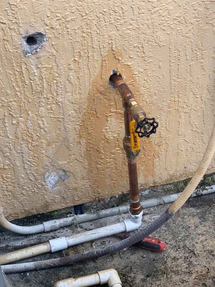 IRC plumbing Water Shut off valve, leak detection vero beach