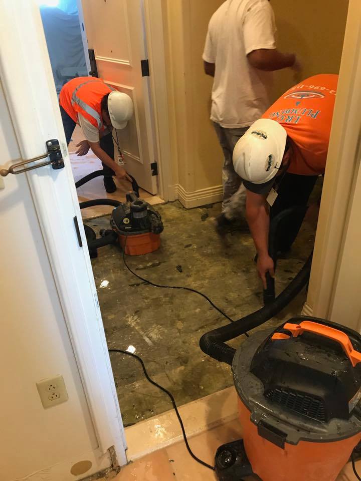 IRC Plumbing commercial plumbing job, Vero Beach,