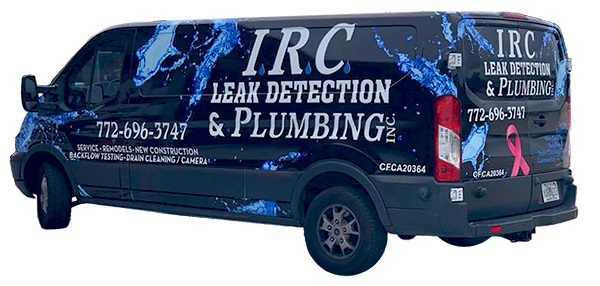 Leak Detection Plumbing Services Vero Beach Sebastian FL Van