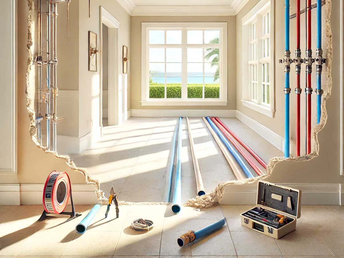 Whole House Repipe In Vero Beach